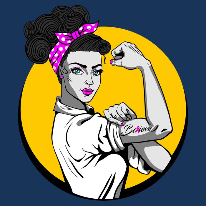 Fight Back Believe Breast Cancer Awareness Tank Top