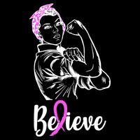 Fight Beast Cancer Awareness Believe  Impact Tech Backpack