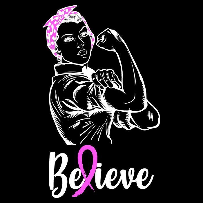 Fight Beast Cancer Awareness Believe  Impact Tech Backpack