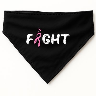 Fight Breast Cancer USA-Made Doggie Bandana