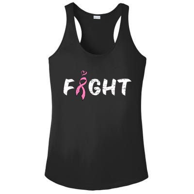 Fight Breast Cancer Ladies PosiCharge Competitor Racerback Tank