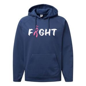 Fight Breast Cancer Performance Fleece Hoodie