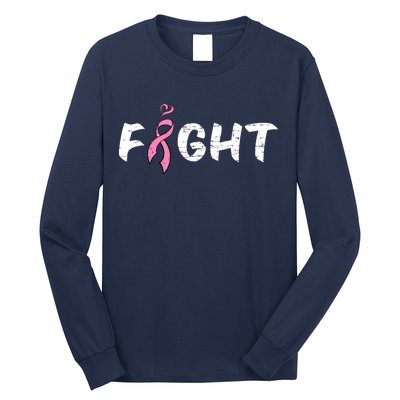 Fight Breast Cancer Long Sleeve Shirt