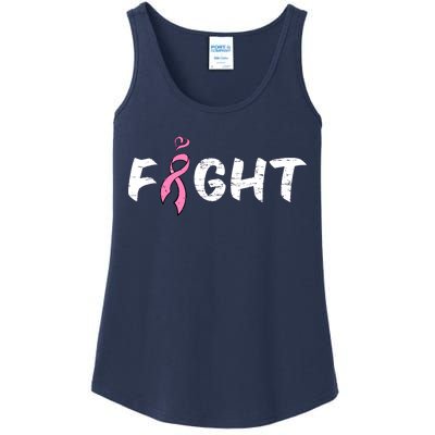 Fight Breast Cancer Ladies Essential Tank