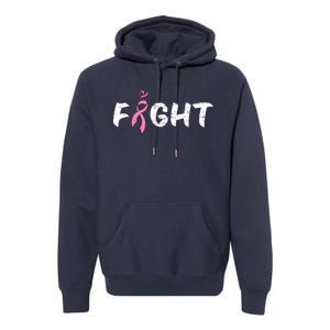 Fight Breast Cancer Premium Hoodie