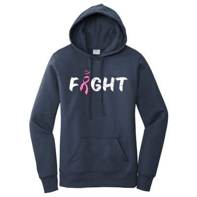 Fight Breast Cancer Women's Pullover Hoodie