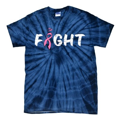 Fight Breast Cancer Tie-Dye T-Shirt