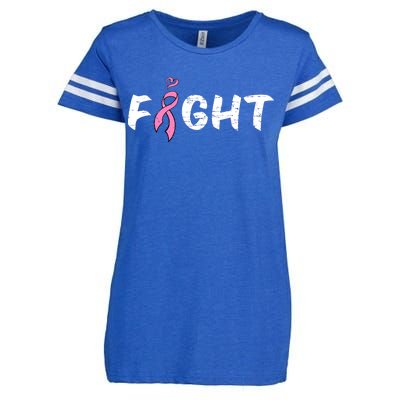 Fight Breast Cancer Enza Ladies Jersey Football T-Shirt