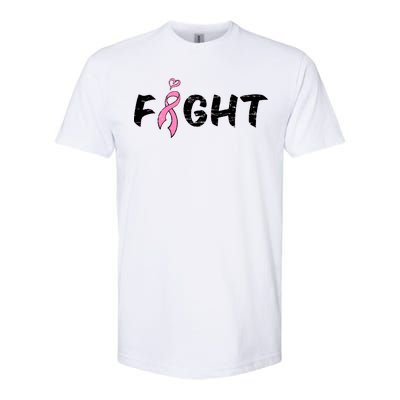 Fight Breast Cancer Softstyle® CVC T-Shirt