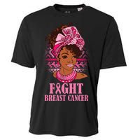 Fight Breast Cancer Awareness African American Cooling Performance Crew T-Shirt