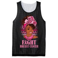 Fight Breast Cancer Awareness African American Mesh Reversible Basketball Jersey Tank