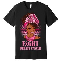 Fight Breast Cancer Awareness African American Premium T-Shirt