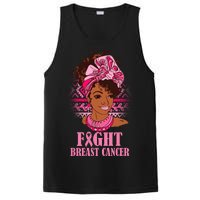 Fight Breast Cancer Awareness African American PosiCharge Competitor Tank