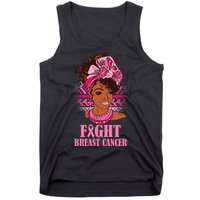 Fight Breast Cancer Awareness African American Tank Top