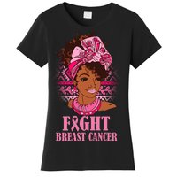 Fight Breast Cancer Awareness African American Women's T-Shirt