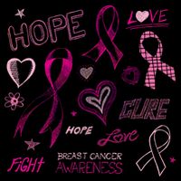 Fight Breast Cancer Awareness Ribbon Premium T-Shirt