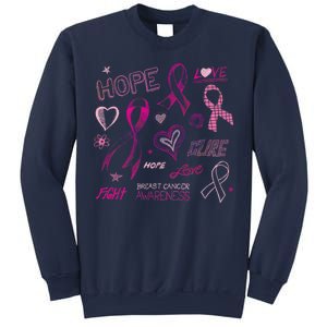 Fight Breast Cancer Awareness Ribbon Sweatshirt