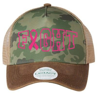 Fight Breast Cancer Logo Legacy Tie Dye Trucker Hat