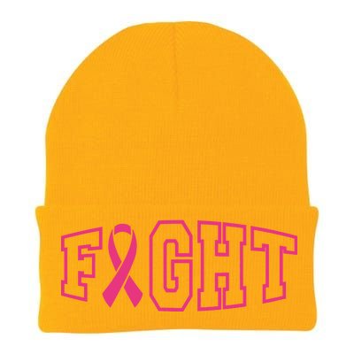 Fight Breast Cancer Logo Knit Cap Winter Beanie