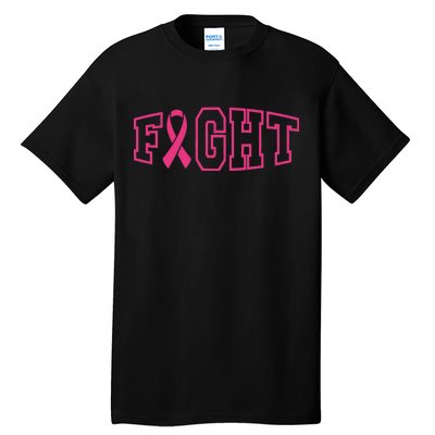 Fight Breast Cancer Logo Tall T-Shirt