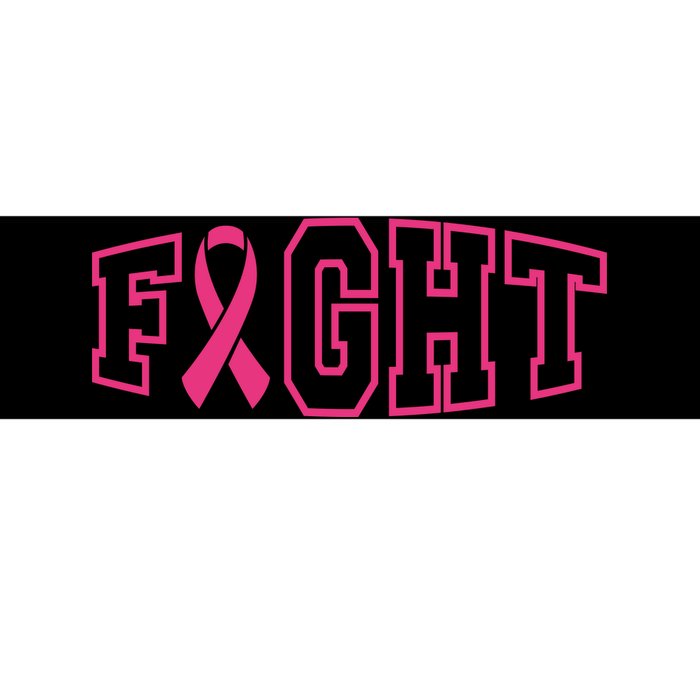 Fight Breast Cancer Logo Bumper Sticker