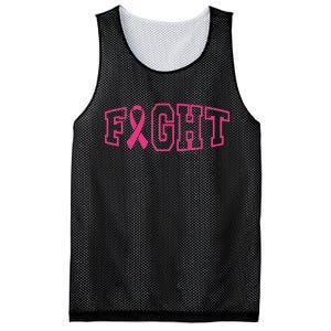 Fight Breast Cancer Logo Mesh Reversible Basketball Jersey Tank