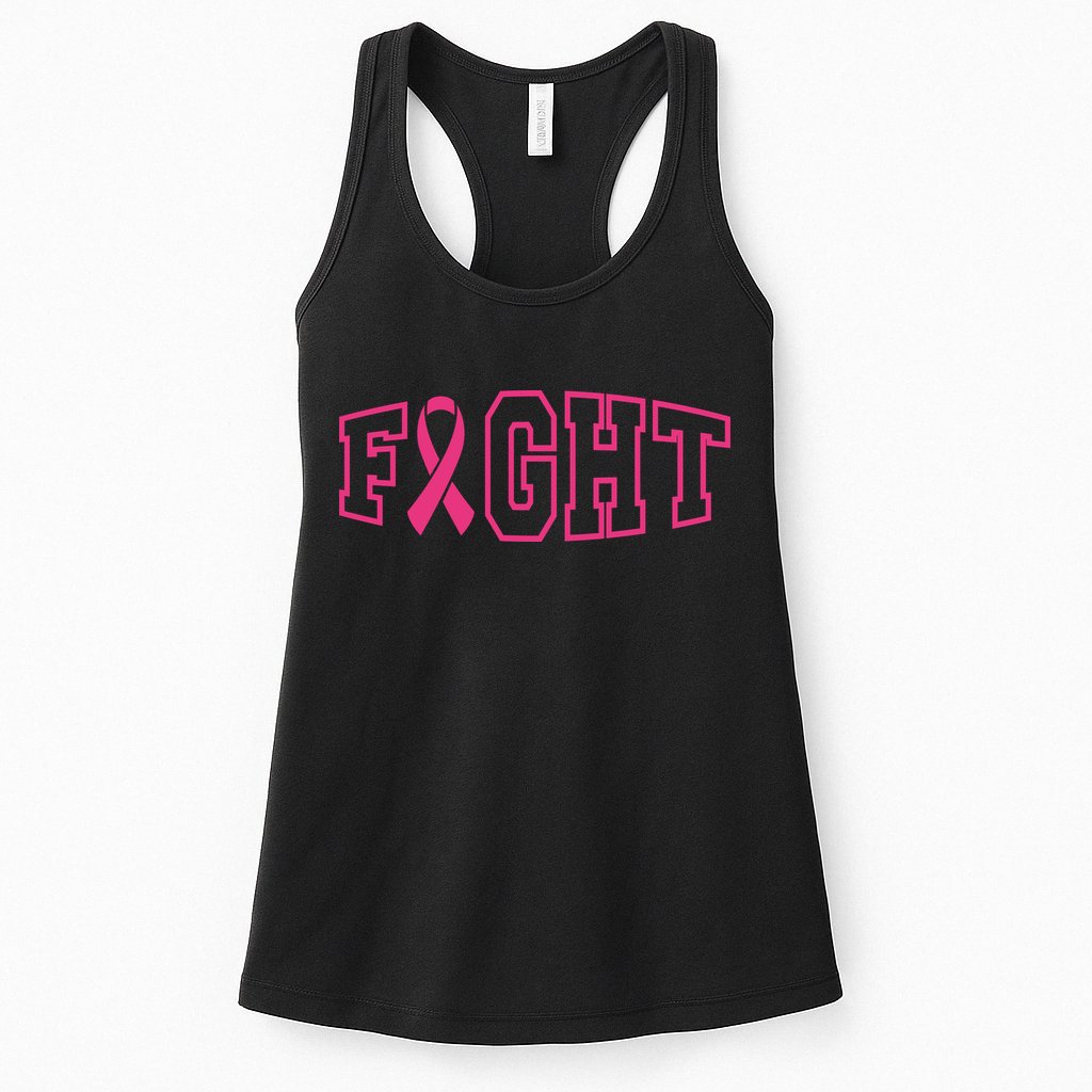 Fight Breast Cancer Logo Womens Tank Top