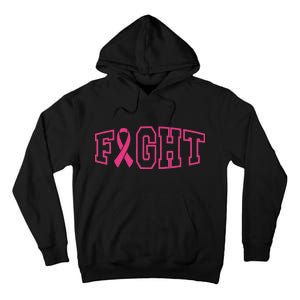 Fight Breast Cancer Logo Tall Hoodie