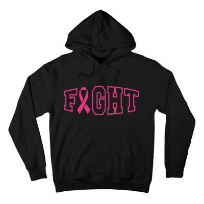 Fight Breast Cancer Logo Tall Hoodie