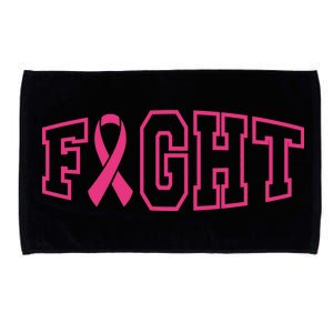 Fight Breast Cancer Logo Microfiber Hand Towel