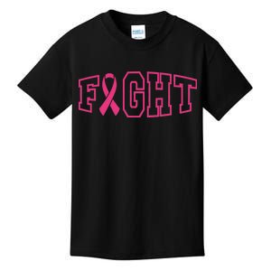 Fight Breast Cancer Logo Kids T-Shirt