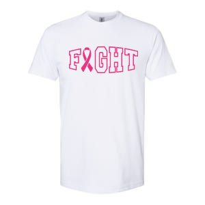 Fight Breast Cancer Logo Softstyle CVC T-Shirt