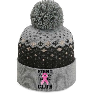 Fight Club Breast Cancer The Baniff Cuffed Pom Beanie