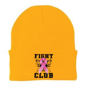 Fight Club Breast Cancer Knit Cap Winter Beanie