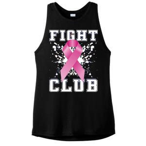 Fight Club Breast Cancer Ladies PosiCharge Tri-Blend Wicking Tank