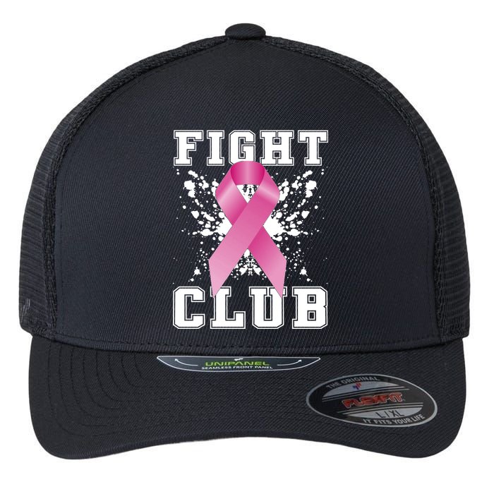 Fight Club Breast Cancer Flexfit Unipanel Trucker Cap