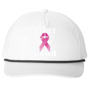 Fight Club Breast Cancer Snapback Five-Panel Rope Hat