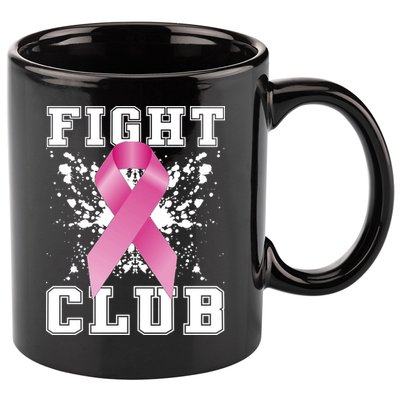 Fight Club Breast Cancer 11oz C Handle Ceramic Mug