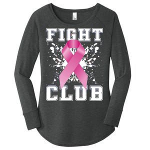 Fight Club Breast Cancer Women's Perfect Tri Tunic Long Sleeve Shirt