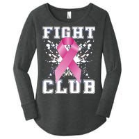 Fight Club Breast Cancer Women's Perfect Tri Tunic Long Sleeve Shirt