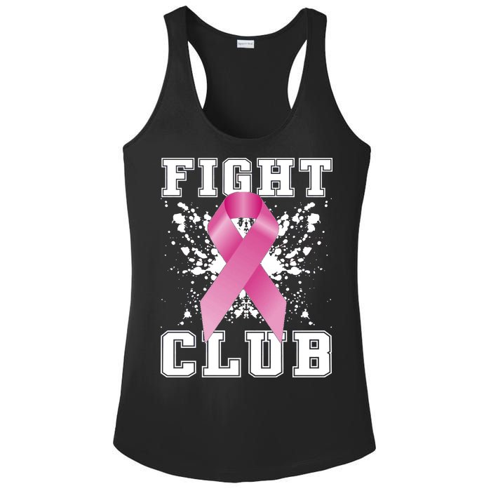 Fight Club Breast Cancer Ladies PosiCharge Competitor Racerback Tank