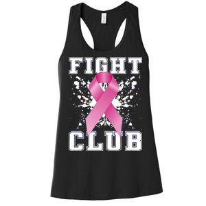 Fight Club Breast Cancer Women's Racerback Tank