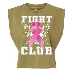 Fight Club Breast Cancer Garment-Dyed Women's Muscle Tee