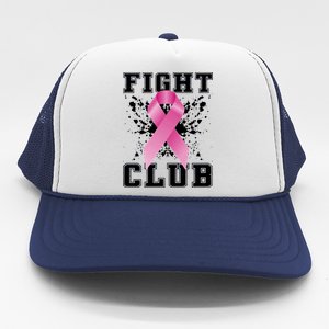 Fight Club Breast Cancer Trucker Hat