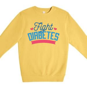 Fight Diabetes Premium Crewneck Sweatshirt