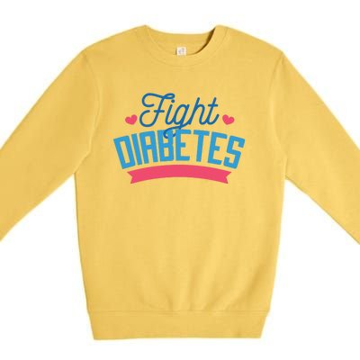 Fight Diabetes Premium Crewneck Sweatshirt