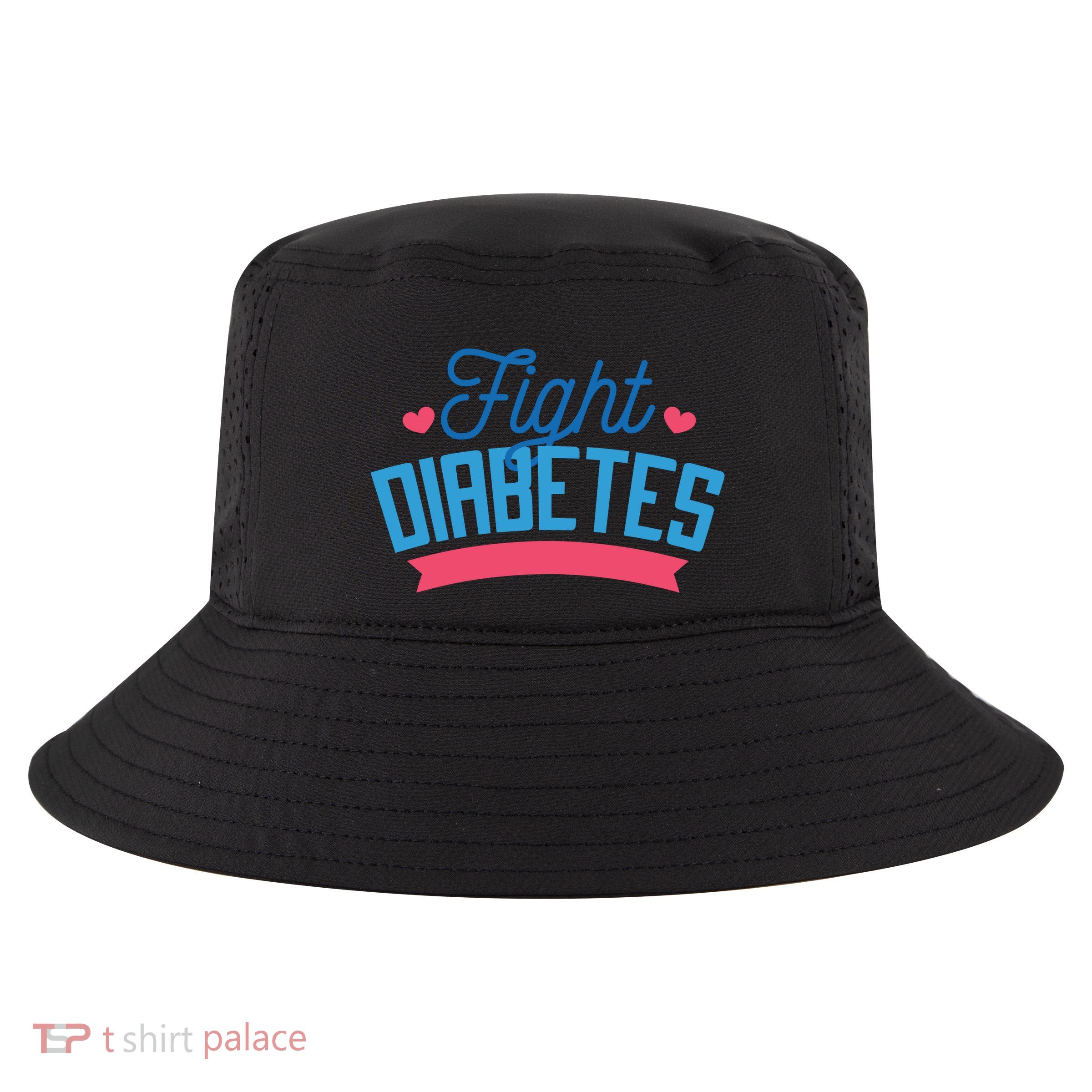 Fight Diabetes Cool Comfort Performance Bucket Hat