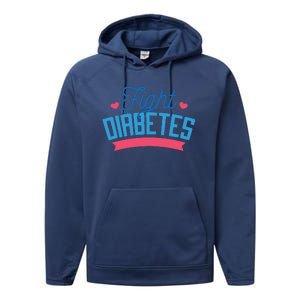 Fight Diabetes Performance Fleece Hoodie