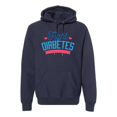 Fight Diabetes Premium Hoodie