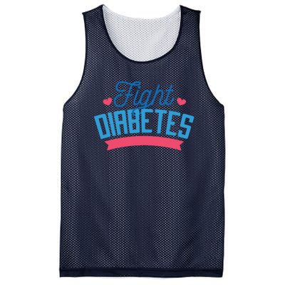 Fight Diabetes Mesh Reversible Basketball Jersey Tank